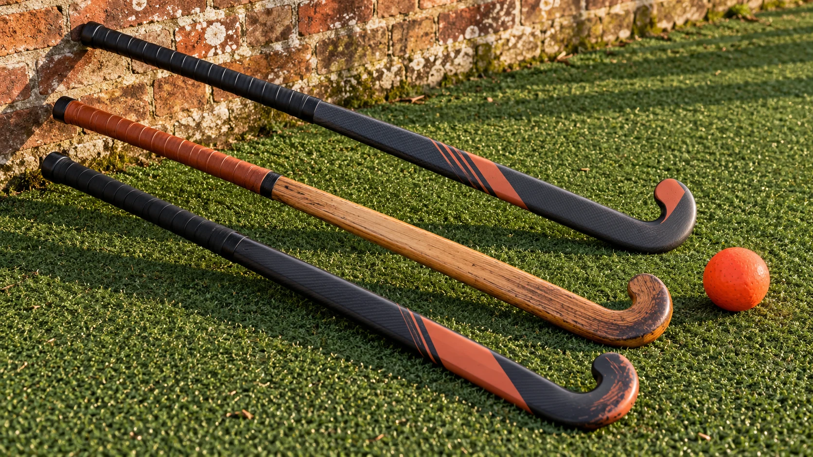 Field hockey equipment collection